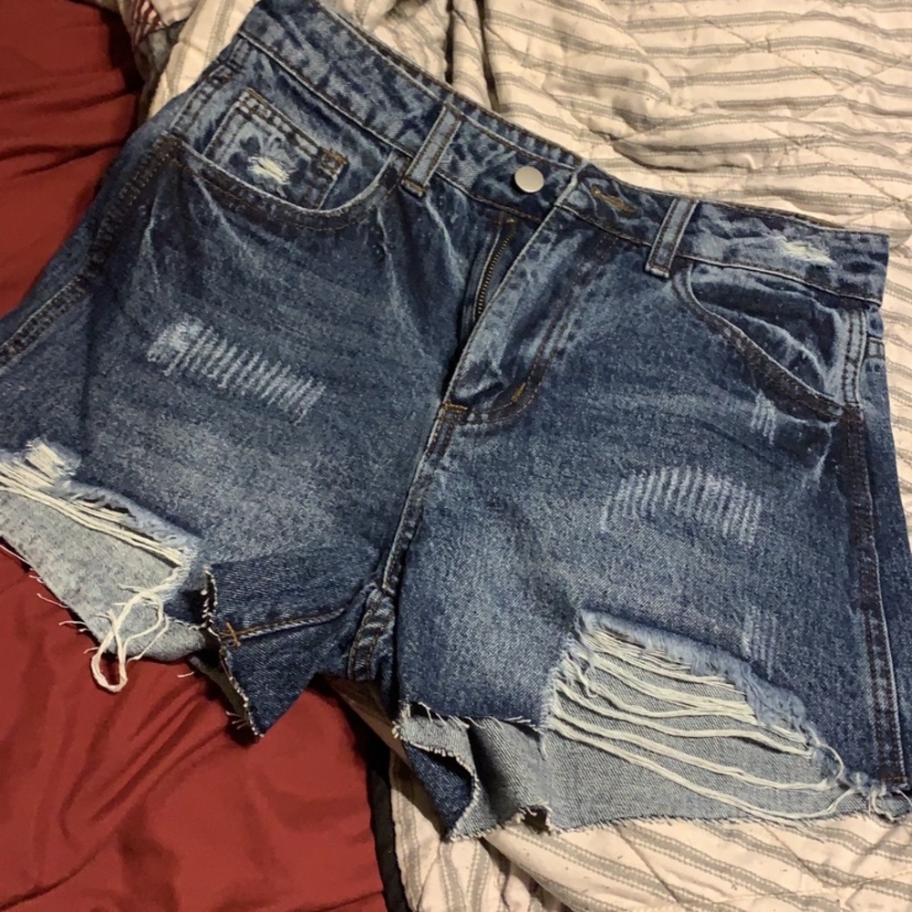 High waisted shorts
